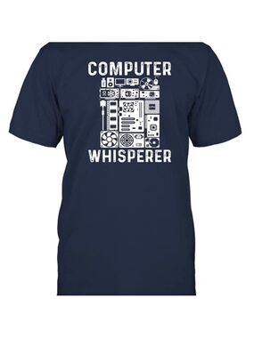 𝅺GILDAN Soft-style “Computer Whisperer” T-shirt
